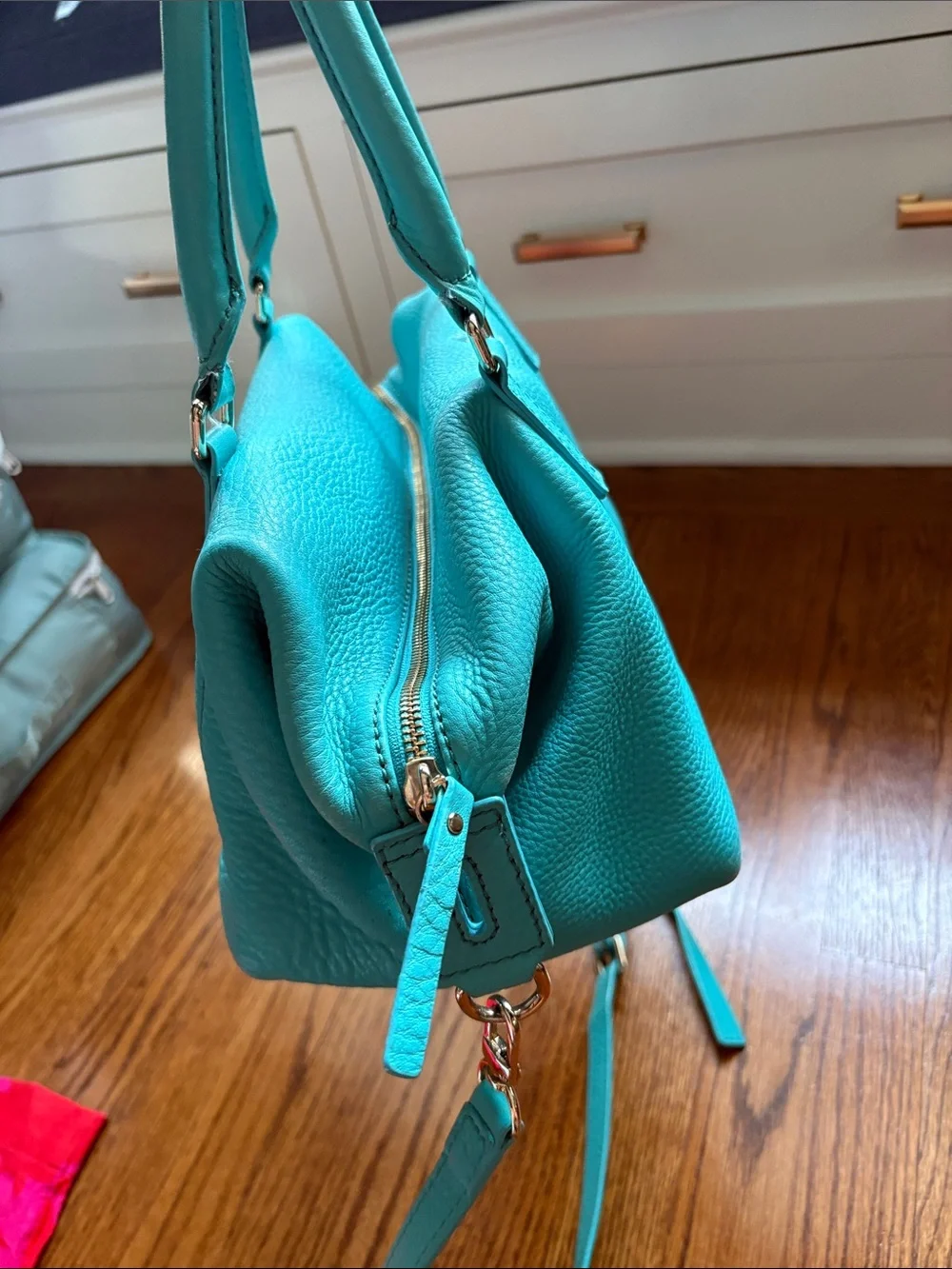 kate spade pebbled leather